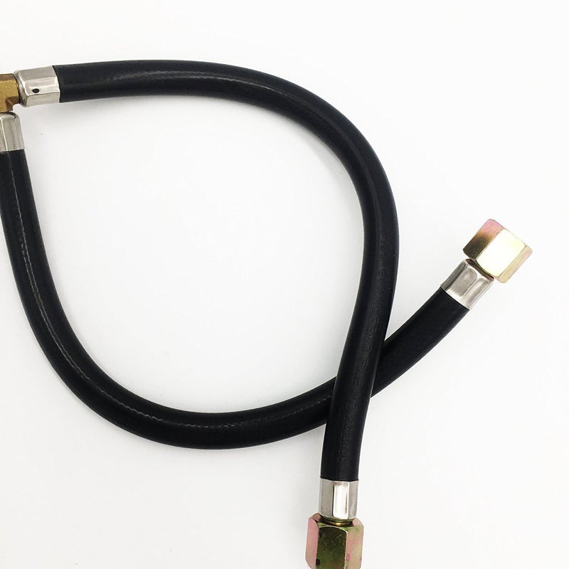 METER STAR 3/8" Flare Gas Barbecue Grill Connection Flexible Hose Low Pressure Y Splitter Hose Assemly Parts Inlet Pipe for BBQ Stove - Image 4